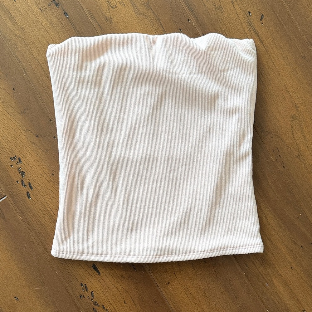 Women’s Strapless Tube Top -Light Pink